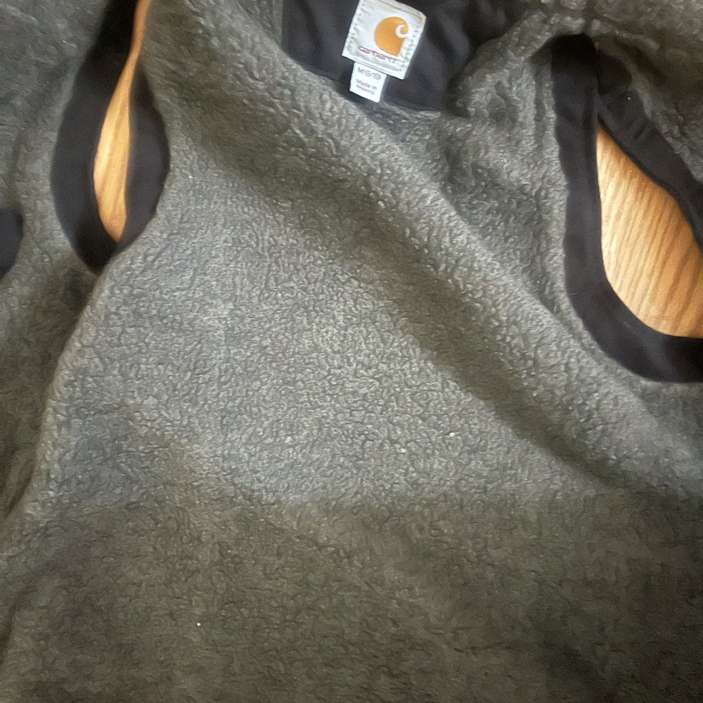 Carhartt Black Sherpa-Lined Vest - Picture 4 of 4